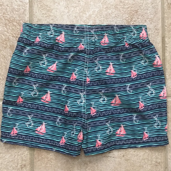 OndadeMar Boys Sailboat Swim Shorts Trunks - Picture 3 of 8